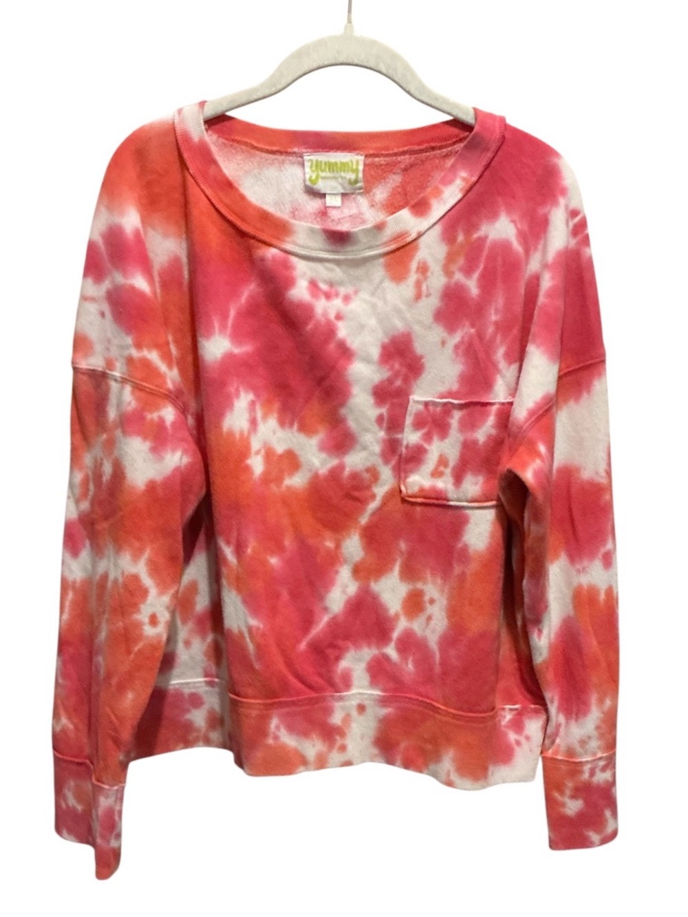 Yummy Sweater Co. Women’s Tye Dye Fleece Sweater